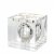 Tealight Holder Argenta Set of 4 Crystal